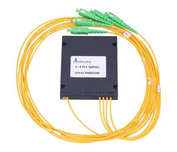 ExtraLink 1:4 PLC SC/APC Splitter 20mm 1,5m G657A moduł ABS - 1543765 - zdjęcie
